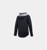 Thumbnail for your product : Under Armour Girls' Armour Fleece® Jumbo Logo Hoodie