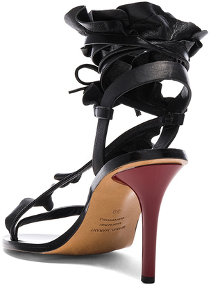 Isabel Marant Leather Ansel Heels