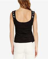 Thumbnail for your product : Buffalo David Bitton Ribbed-Knit Embroidered Tank