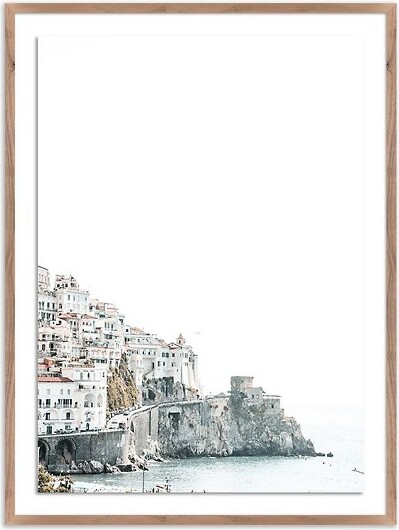 Four Hands Amalfi Overexpose Wall Art in Brown