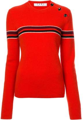 Proenza Schouler PSWL Merino Cashmere Stripe Sweater