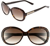 Thumbnail for your product : Jimmy Choo 56mm Classic Sunglasses