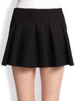 Thumbnail for your product : Alexander Wang Pleat-Front Mini Skirt