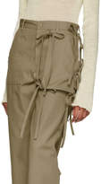 Thumbnail for your product : MM6 MAISON MARGIELA Beige Cargo Tie Trousers