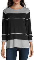 Thumbnail for your product : Liz Claiborne 3/4 Sleeve Sweater - Tall