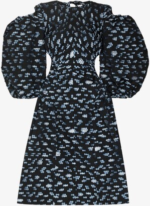 Cecilie Bahnsen Jaz Jacquard Cutout Dress