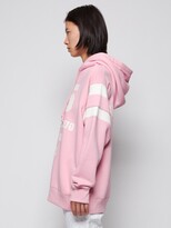 Thumbnail for your product : Gucci Logo Striped Hoodie Sugar Pink