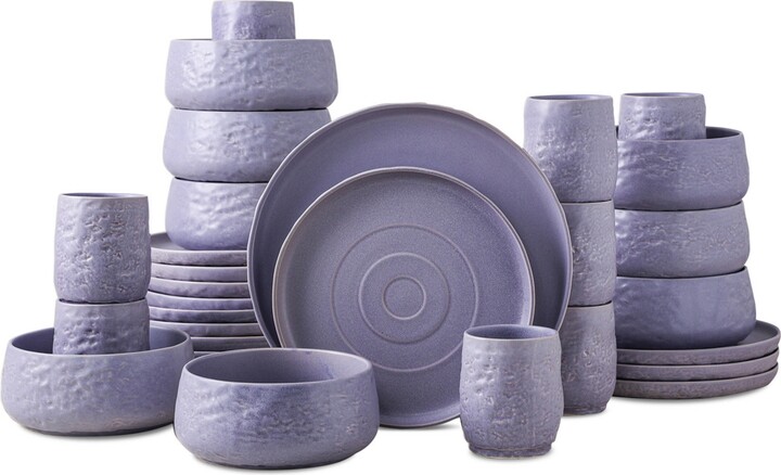 Stone by Mercer Project Shosai 32 Pc. Dinnerware Set Service for 8