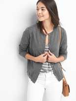 Thumbnail for your product : Gap Pointelle-trim cardigan