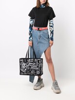 Thumbnail for your product : Golden Goose California Journey graffiti tote bag