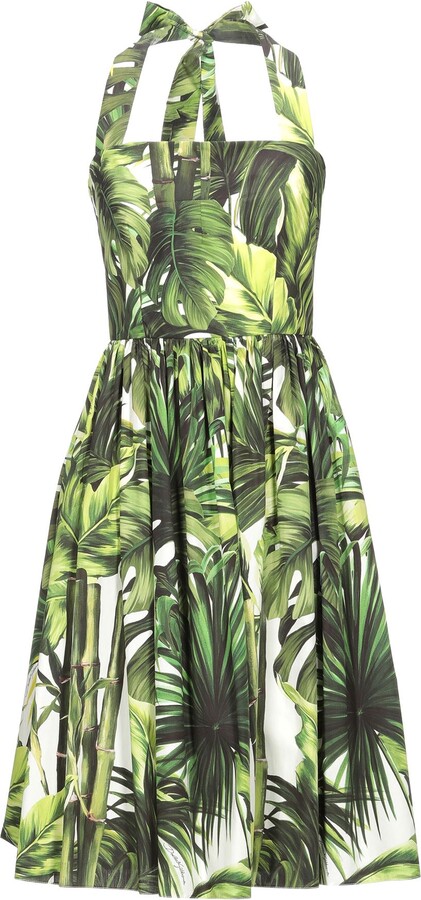 Dolce & Gabbana Women's Green Dresses on Sale | ShopStyle