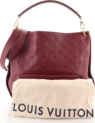 Louis Vuitton Metis Hobo Monogram Empreinte Leather Brown