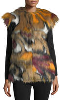 Thumbnail for your product : Fabulous Furs Cap-Sleeve Faux-Fur Vest, Multi