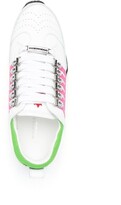 Thumbnail for your product : DSQUARED2 Wedge Heel Striped Sneakers