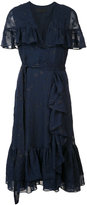 Thumbnail for your product : Co belted ruffle trim dress