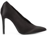 Thumbnail for your product : Pedro Garcia raw edge pointed toe pumps