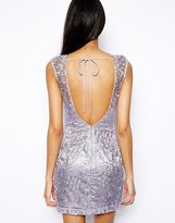 Thumbnail for your product : Lipsy Wax Lace Shift Dress