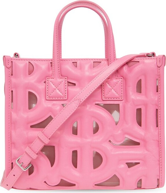 Burberry Mini Freya Quilted Top Handle Bag ShopStyle