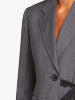 Thumbnail for your product : Prada Single-Breasted Light Wool Coat