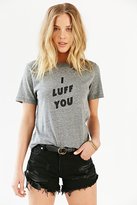Thumbnail for your product : Urban Outfitters Rachel Antonoff I Luff You Tee