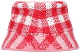 Thumbnail for your product : Burberry Check Knitted Bucket Hat