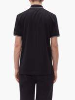 Thumbnail for your product : Givenchy Logo-jacquard Technical Polo Shirt - Mens - Black