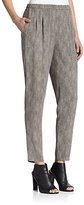 Thumbnail for your product : Eileen Fisher Silk Printed Pants
