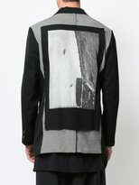Thumbnail for your product : Song For The Mute photo print blazer