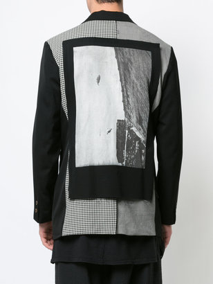 Song For The Mute photo print blazer