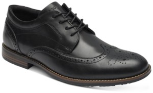 rockport men's saxxen wingtip oxfords