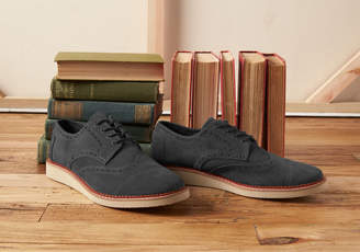 Toms Forged Iron Grey Suede Men's Brogues