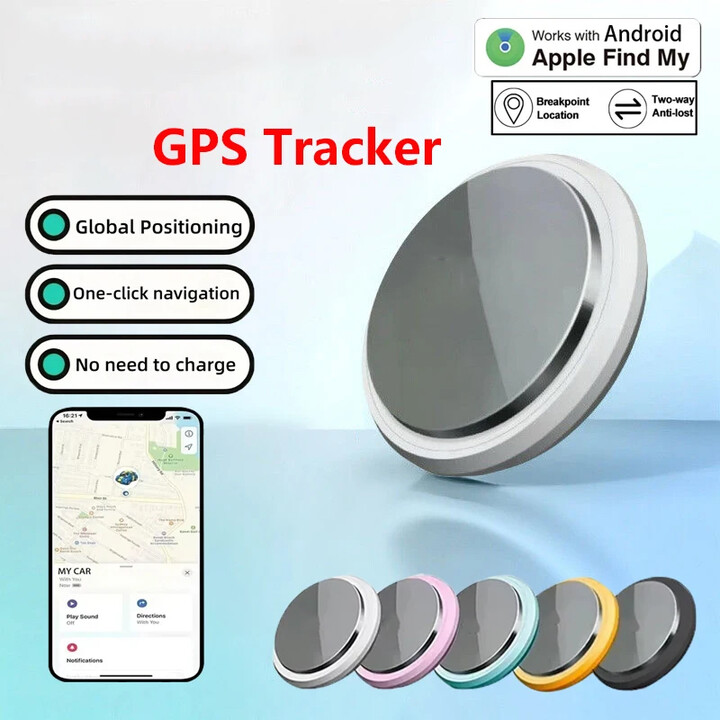 None New Smart GPS Tracker Kids Elderly Bluetooth Anti-Lost Reminder Device Pet Bag Car Finder With Watch Band For Apple Android
