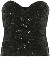Thumbnail for your product : Saint Laurent Sequined bustier