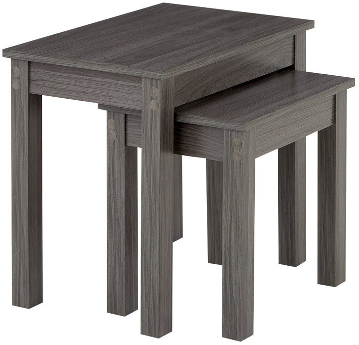 Camberley Nest Of Tables Dark Oak Effect ShopStyle Furniture