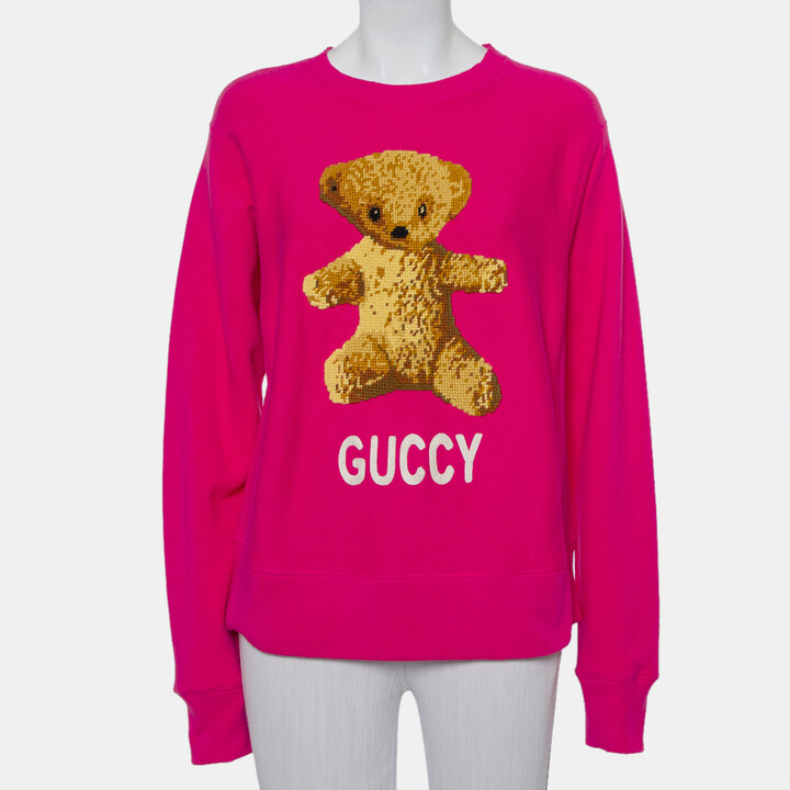 Gucci Women's Pink Sweatshirts & Hoodies | ShopStyle