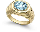 Thumbnail for your product : Kiki McDonough Eternal Blue Topaz Ripple Ring in 18K Gold, Size 6