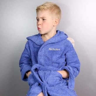 Duncan Stewart Personalised Boy's Hooded Bathrobe