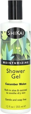 Shikai Shikai, Moisturizing Shower Gel, Cucumber Melon, 12 fl oz (355 ml)
