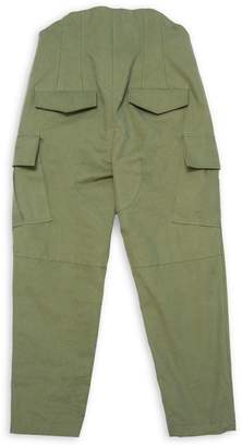 Pushbutton Back-Up Cargo Pants