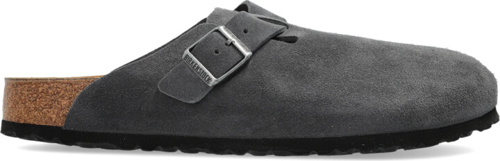 Birkenstock 'Boston BS' Slides  - Grey
