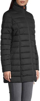 Save The Duck Seal Stretch Hooded Coat