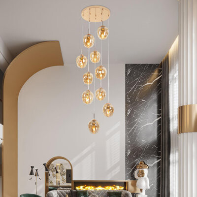 Wrought Studio 10 - Light Dimmable Tiered Chandelier