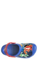 Thumbnail for your product : Justice CROCS™ 'Justice League™' Slip-On (Walker, Toddler & Little Kid)