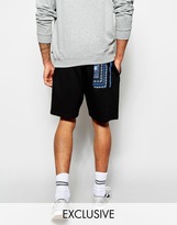 Thumbnail for your product : Reclaimed Vintage Jersey Shorts with aztec Pocket