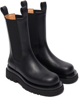 Thumbnail for your product : Bottega Veneta Lug' tall leather boots
