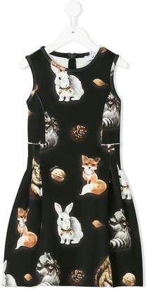 MonnaLisa animal print dress