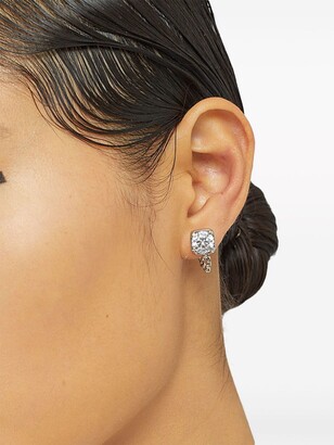 JIL SANDER Crystal-embellished クリスタル ピアス embellished earrings JIL SANDER - SchaferandweinerShops BF
