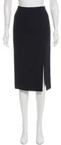 Thumbnail for your product : John Galliano Knee-Length Wool Skirt