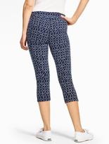 Thumbnail for your product : Talbots Yoga Capri - Dotted-Flower