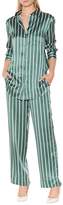 Thumbnail for your product : Asceno Silk pajama bottoms